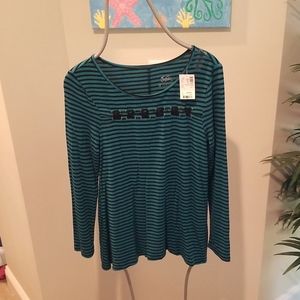 NWT Justice top size 12